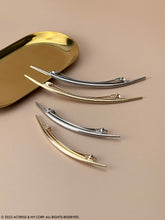 Load image into Gallery viewer, Minimalist Dainty Crescent Gold Daily Hair Pin