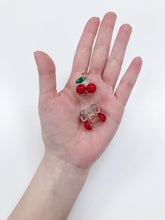Load image into Gallery viewer, Fruity Cherry Hair Clips, 2pcs SET Baby Cherry Hair Claw Clip