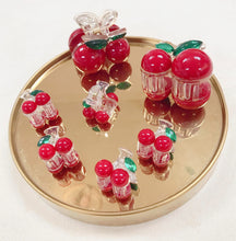 Load image into Gallery viewer, Fruity Cherry Hair Clips, 2pcs SET Baby Cherry Hair Claw Clip