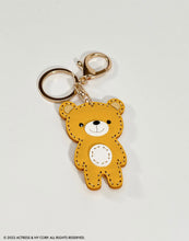 Load image into Gallery viewer, Bear Handmade Keychain Leather Bag Charm
