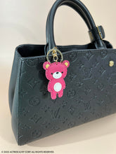 Load image into Gallery viewer, Bear Handmade Keychain Leather Bag Charm