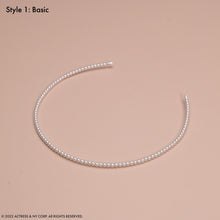 Load image into Gallery viewer, Minimalist Classic Pearl Headband Wedding Hair Accessory