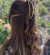 Load image into Gallery viewer, Minimal Extra Large Metal Hair Clips- Hollow