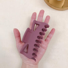 Load image into Gallery viewer, Extra Large/ Large Matte Hair Claw Clip