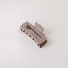 Load image into Gallery viewer, Minimalist Matte Rectangle Hair Clips- Extra Large Size