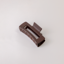 Load image into Gallery viewer, Minimalist Matte Rectangle Hair Clips- Extra Large Size