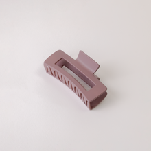 Load image into Gallery viewer, Minimalist Matte Rectangle Hair Clips- Extra Large Size