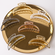 Load image into Gallery viewer, Minimal Extra Large Metal Hair Clips- Hollow