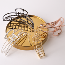 Load image into Gallery viewer, Minimal Extra Large Metal Hair Clips- Hollow