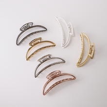 Load image into Gallery viewer, Minimal Extra Large Metal Hair Clips- Hollow