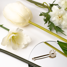 Load image into Gallery viewer, Cluster Flower Pearl Hair Pins, Star Hair Pins & Heart Hair Pins