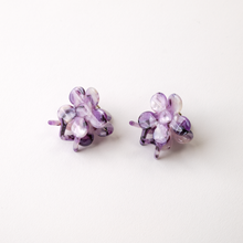 Load image into Gallery viewer, 2pcs Set Small Acetate Flower Hair Clips