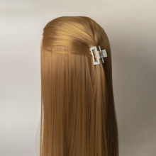 Load image into Gallery viewer, 2pcs Set Small Matte Rectangle Hair Clips