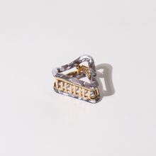 Load image into Gallery viewer, Small Tortoise Triangle Acetate Hair Clips