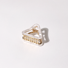Load image into Gallery viewer, Small Tortoise Triangle Acetate Hair Clips