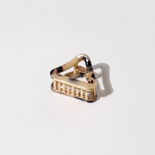 Load image into Gallery viewer, Small Tortoise Triangle Acetate Hair Clips