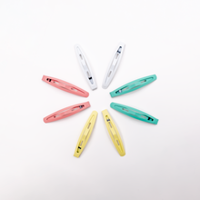 Load image into Gallery viewer, SET of Minimalist Matte Snap Hair Clips