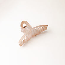 Load image into Gallery viewer, Milky Matte Twisted Hair Clip