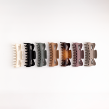 Load image into Gallery viewer, Extra Large/ Large Matte Hair Claw Clip