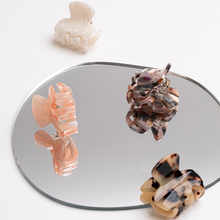 Load image into Gallery viewer, Small Acetate Tortoise Hair Clips
