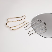 Load image into Gallery viewer, Wave Bun Holder/ 4 Prong Hair Fork Hair Stickn