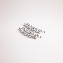 Load image into Gallery viewer, 2pcs Set Pearl Hair Pins