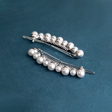 Load image into Gallery viewer, 2pcs Set Pearl Hair Pins
