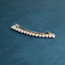 Load image into Gallery viewer, Dainty Pearl Hair Barrette