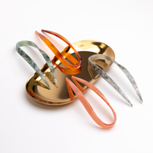 Load image into Gallery viewer, U Marble Hair Bun Holder