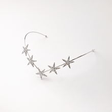 Load image into Gallery viewer, Starburst Crystal Headband/ Headpiece