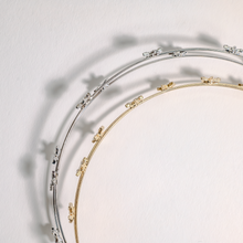 Load image into Gallery viewer, Double layered Star Crystal Headband