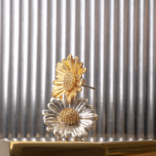 Load image into Gallery viewer, Dainty Sunflower Stud Earrings