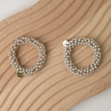 Load image into Gallery viewer, Crystal Beaded Hair Scrunchies