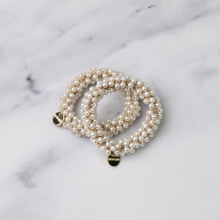 Load image into Gallery viewer, Crystal Beaded Hair Scrunchies