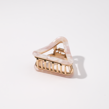 Load image into Gallery viewer, Small Tortoise Triangle Acetate Hair Clips