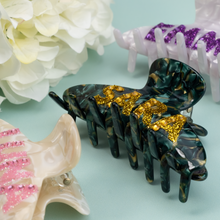 Load image into Gallery viewer, Sparkling Personalized Large Acetate Hair Claw Clip