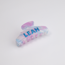 Load image into Gallery viewer, Personalized Extra Large Marble Hair Claw Clip