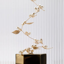 Load image into Gallery viewer, Bridal Hair Vine, Gold Pearl Wedding Headpiece