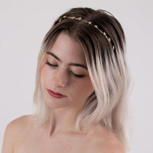 Load image into Gallery viewer, Double layered Star Crystal Headband