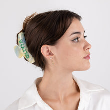 Load image into Gallery viewer, Personalized Extra Large Marble Hair Claw Clip