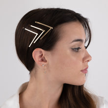 Load image into Gallery viewer, Geometric V Shape Hair Pin