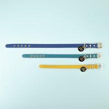 Load image into Gallery viewer, Premium Leather Dog Cat Collar w/ Crown Charm