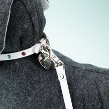 Load image into Gallery viewer, Crystal Leather Dog Cat Leash
