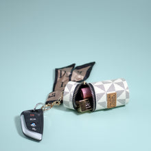 Load image into Gallery viewer, Luxury Leather Lipstick Bag Charm Key Chain