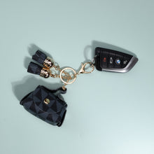 Load image into Gallery viewer, Luxury Leather Coin Purse Key Chain Air Pod Case