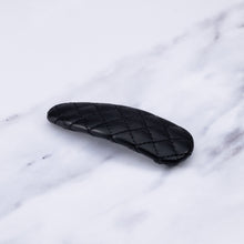 Load image into Gallery viewer, Minimalist Faux Leather Quilted Snap Hair Pins