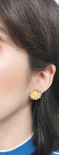 Load image into Gallery viewer, Dainty Sunflower Stud Earrings