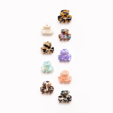Load image into Gallery viewer, Small Acetate Tortoise Hair Clips