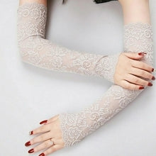 Load image into Gallery viewer, Soft Lace XX Long Fingerless Gloves