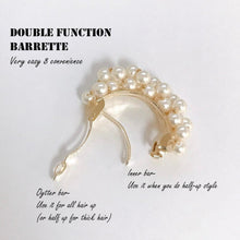 Load image into Gallery viewer, Cluster Pearl Hair Barrette